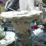 Powertex witches hat construction
