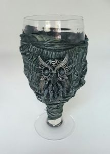 Finished Powertex Wine Glass